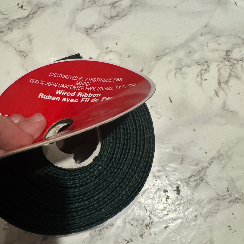 Michaels Green and Tan Holiday Ribbon Duo - Picture 4 of 7